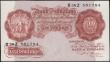 London Coins : A165 : Lot 362 : Ten Shillings Beale, B266 Red/Brown issue 1950, last series D58Z 581784, UNC