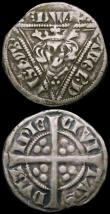 London Coins : A165 : Lot 3692 : Ireland Pennies (2) Edward I Dublin Mint, Oblong Pellet on breast S.6253A Fine, Edward I Dublin Mint...