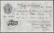 London Coins : A165 : Lot 374 : Five Pounds Beale White note B270 dated 4th March 1949 series M75 003936 UNC and scarcer earlier iss...