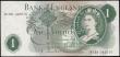 London Coins : A165 : Lot 401 : One Pound Hollom, B293 G Reverse Replacement issue 1963, series M15N 162570, UNC