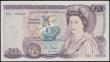 London Coins : A165 : Lot 426 : Twenty Pounds Fforde QE2 pictorial & William Shakespeare B318 Purple issue 1970 first run series...