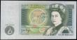 London Coins : A165 : Lot 452 : One Pound QE2 pictorial type and Sir Isaac Newton, Page B340 issued 1978, first run series A01N 6929...