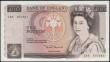 London Coins : A165 : Lot 461 : Ten Pounds QE2 and Florence Nightingale, Somerset B346 issued 1980, later issue series Z69 507581, U...