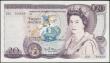London Coins : A165 : Lot 468 : Twenty Pounds QE2 pictorial type & William Shakespeare, Somerset B350 Purple & Green issue 1...