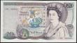 London Coins : A165 : Lot 469 : Twenty Pounds QE2 pictorial type & William Shakespeare, Somerset B351 Purple & Green issue 1...
