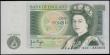 London Coins : A165 : Lot 561 : One Pound Page QE2 pictorial & Sir Isaac Newton B338 Replacement issue 1978 FIRST RUN series M01...
