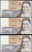 London Coins : A165 : Lot 636 : Ireland Republic The Central Bank of Ireland 5 Pounds signatures M. O'Conaill & P. Mullarke...