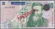 London Coins : A165 : Lot 677 : Northern Ireland Northern Bank &pound;10 Specimen dated 9th November 2008 series GG0000000, Pick not...
