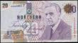 London Coins : A165 : Lot 685 : Northern Ireland Northern Bank Limited &pound;20 dated 24 February 1997 FIRST series low number CA00...