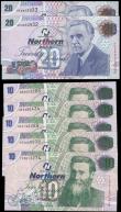 London Coins : A165 : Lot 718 : Northern Ireland Northern Bank Limited Don Price signature dated 19th January 2005 (7) including Pic...