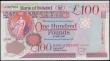 London Coins : A165 : Lot 746 : Northern Ireland, Bank of Ireland &pound;100 dated 1st July 1995 series A167383, Pick78a, EF. Multic...