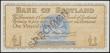 London Coins : A165 : Lot 750 : Scotland &pound;1 over printed SPECIMEN in black on front, without date, imprint or serial numbers, ...