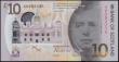 London Coins : A165 : Lot 769 : Scotland Bank of Scotland 10 Pounds Polymer issue Pick 131 (Calloway-Murphy BA134a) signatures Horta...