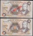London Coins : A165 : Lot 770 : Scotland Bank of Scotland 10 Pounds signatures Pattulo & Burt dated 13th April 1994 includes a S...