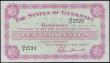 London Coins : A165 : Lot 827 : The States of Guernsey 10 Shillings Pick 42b (Banknote Yearbook GU32b) dated 1st January 1961 serial...