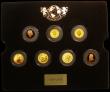 London Coins : A166 : Lot 1048 : The Magnificent Seven' a 7-coin set in gold a mixed date set comprising GB Sovereign 2005 Proof...