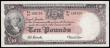 London Coins : A166 : Lot 106 : Australia 10 Pounds issued 1960 - 1965 series WA/59 100729, portrait Governor Phillip at left, signe...