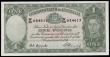 London Coins : A166 : Lot 113 : Australia Commonwealth 1 Pound issued 1949, series W/30 034617 signed Coombs & Watt, portrait Ki...