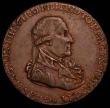 London Coins : A166 : Lot 1250 : USA Washington Grate Halfpenny 1795 Large coat buttons, edge diagonally reeded Breen 1271, DH283A, 9...