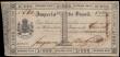 London Coins : A166 : Lot 147 : Brazil Imperio Do Brazil 1 Mil Reis Exceptionally Rare Copper Exchange note Pick A151a 1 signature v...