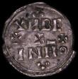 London Coins : A166 : Lot 1493 : Penny Eadgar, Pre-Reform Coinage, Two-Line type Moneyer Vnbein S.1129, 1.16 grammes, Good Fine, with...
