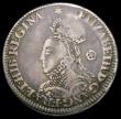 London Coins : A166 : Lot 1506 : Threepence Elizabeth I 1562 Milled Issue, Broad bust with very small rose S.2604 mintmark Star, Good...