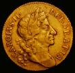 London Coins : A166 : Lot 1642 : Guinea 1679 S.3344 NVF/GF a bold and even example with much eye appeal, in a London Mint Office box ...
