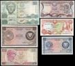 London Coins : A166 : Lot 175 : Cyprus (7) a mixed group in various grades some EF - about UNC comprises 250 Mils Pick 41c dated 197...