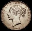 London Coins : A166 : Lot 1780 : Halfcrown 1840 ESC 673, Bull 2715 AU/GEF and lustrous with very small rim nicks, a most pleasing exa...