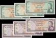 London Coins : A166 : Lot 184 : East Caribbean States (6) comprising 20 Dollars (3) including Pick 15i serial number A28 820459 and ...