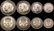 London Coins : A166 : Lot 1945 : Maundy Sets (2) 1944 ESC 2561, Bull 4313, UNC with an attractive matching tone, the Penny with a sma...