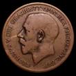 London Coins : A166 : Lot 2014 : Penny 1922 with 1927 reverse Freeman 192A dies 3+C Near Fine/Fine and collectable, Extremely Rare an...