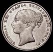 London Coins : A166 : Lot 2033 : Shilling 1850 50 over 49 or 46 ESC 1297, Bull 2997/2998 About VF/VF and Very Rare. All 1850 Shilling...