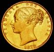 London Coins : A166 : Lot 2117 : Sovereign 1872M 2 over 1 Shield Reverse, Marsh 59A, Good Fine/VF and rated R4 by Marsh with 15-25 ex...