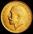 London Coins : A166 : Lot 2208 : Sovereign 1925 Marsh 220 A/UNC with some light contact marks and small rim nicks, in a London Mint O...