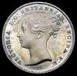 London Coins : A166 : Lot 2262 : Threepence 1847 with double struck 8 in the date, we assume a business strike. Bull 3374, unlisted b...