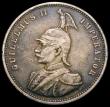 London Coins : A166 : Lot 2756 : German East Africa Rupie 1894 KM#2 Fine with grey tone, the key date in the series with a mintage of...