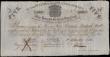 London Coins : A166 : Lot 325 : Jersey Treasury of States of the Islands of Jersey 5 Pounds Interest bearing note Pick A1b ink cance...
