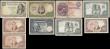 London Coins : A166 : Lot 433 : Spain El Banco de Espana (9) a scarce high denominations collection in mixed grades comprising 1000 ...