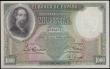 London Coins : A166 : Lot 436 : Spain El Banco De Espana 1000 pesetas Pick 84A Unissued note dated 25th April 1931 serial number 0,3...