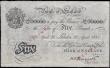 London Coins : A166 : Lot 44 : Five Pounds Peppiatt pre-war SPECIMEN White Note B241s dated 20th April 1934 serial number 000Q 0000...