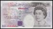 London Coins : A166 : Lot 83 : Twenty Pounds Gill QE2 pictorial & Michael Faraday B358 issue 1991 and a much scarcer prefix ser...