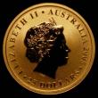 London Coins : A166 : Lot 910 : Australia 25 Dollars 2005 Sydney Mint Gold Proof FDC enclosed in the cover of a Book 'Australia...
