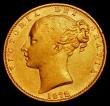 London Coins : A167 : Lot 1021 : Sovereign 1872M 2 over 1 Shield Reverse, Marsh 59A, Fine/Good Fine and rated R4 by Marsh with 15-25 ...