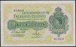 London Coins : A167 : Lot 1498 : Falkland Islands Government 10 Pounds Pick 11c dated 15th June 1982 serial number B13014 and bearing...