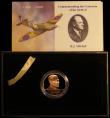 London Coins : A167 : Lot 1780 : R.J.Mitchell - Designer of the Spitfire Aircraft 1895-1937 Centenary of his Birth 1895-1995 Gold med...