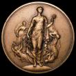 London Coins : A167 : Lot 1781 : Royal Horticultural Society bronze medal To Lord Digby May 1951, 55mm. EF.
Reverse engraved "To...