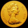 London Coins : A167 : Lot 1920 : Fiji 250 Dollars Gold 1978 World Conservation Series Obverse: 'Machin' Bust of Queen Eliza...