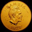 London Coins : A167 : Lot 2063 : Zambia 250 Kwacha Gold 1979 World Conservation Series Obverse: Head of President K.D.Kaunda right, R...