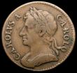 London Coins : A167 : Lot 2415 : Farthing 1673 No Stops on Obverse Peck 525 Fine and bold, very few known examples, the listing for t...